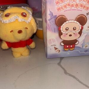 Disney Yellow and Red Stuffed Animal